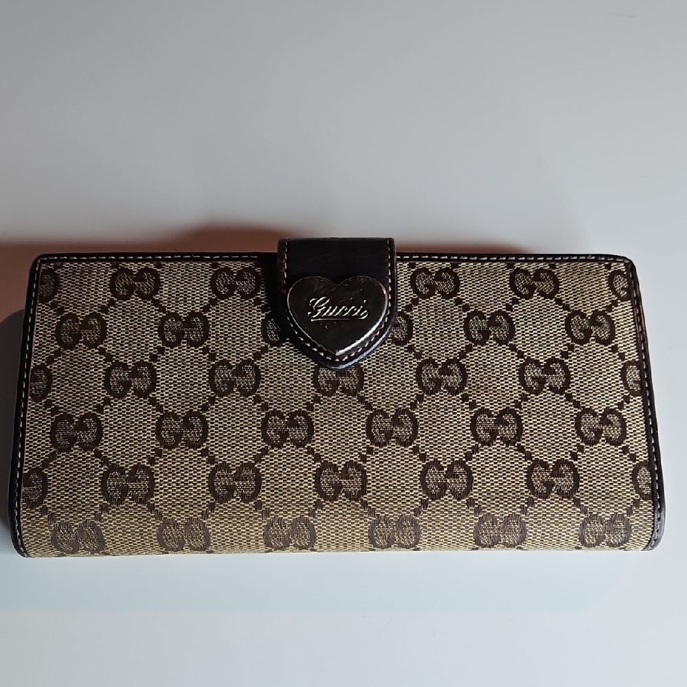 Gucci Brown Monogram Wallet